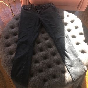 Black size 25 Lolita skinny jeans lucky brand